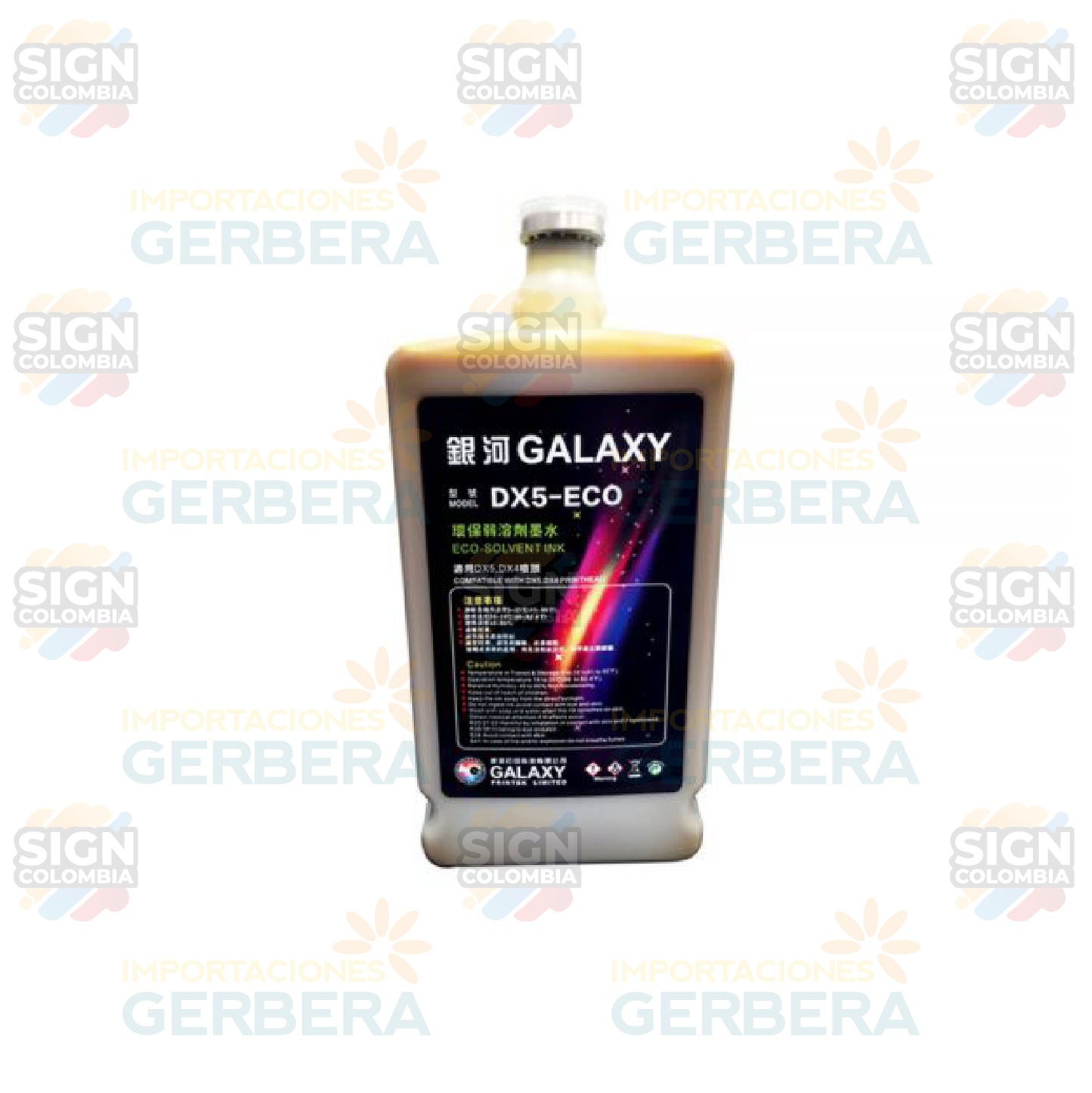 Tinta Galaxy Eco Solvente - SIGN COLOMBIA Plotter de corte
