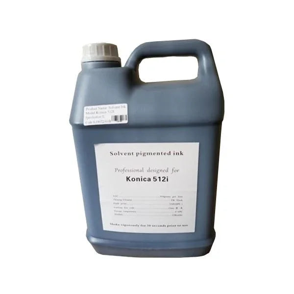 Tinta solvente Konica para 30PL-80PL (5L) - SIGN COLOMBIA Plotter de corte