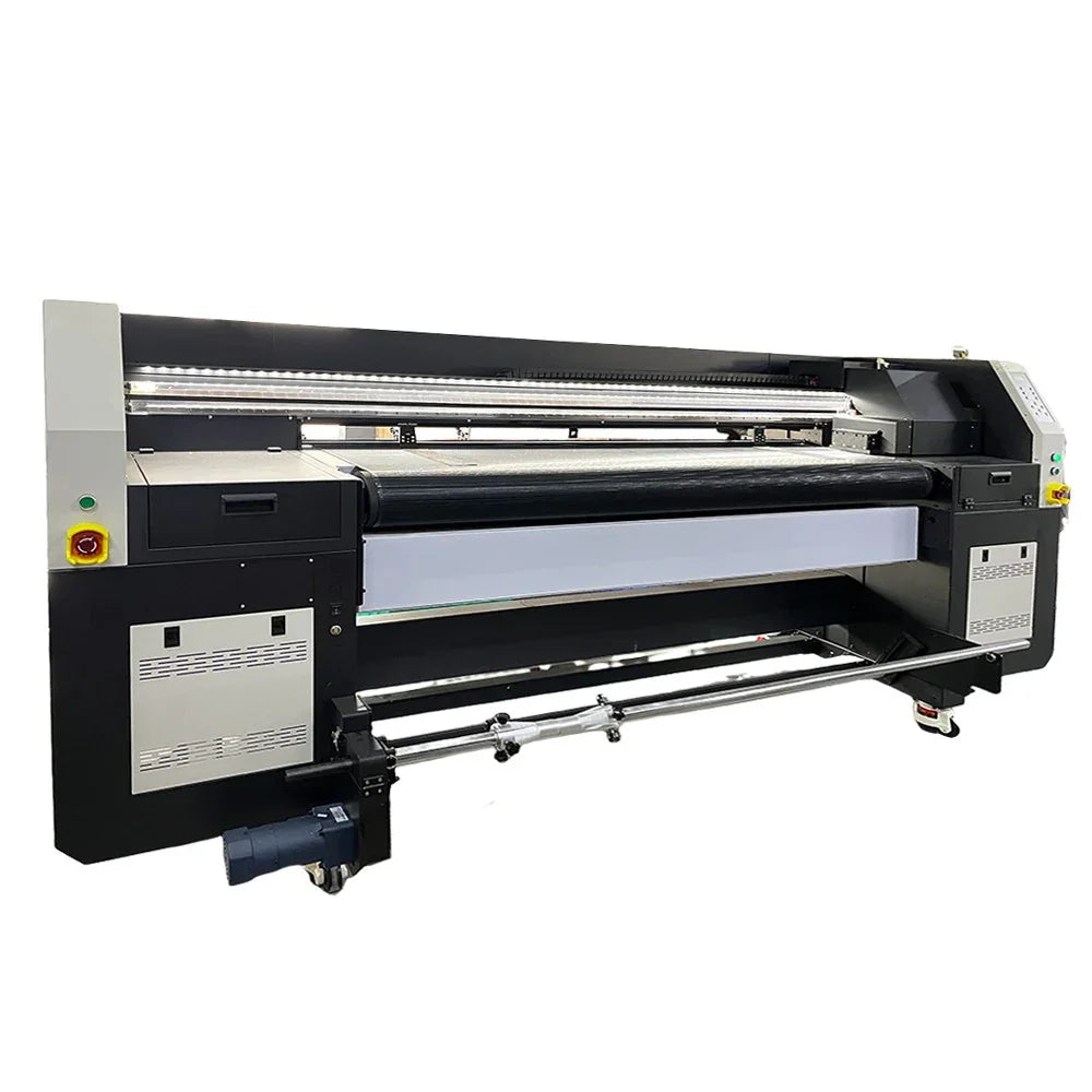 Impresora de tinta híbrida UV de 1,8 m con 3/4 cabezales i3200U - SIGN COLOMBIA Plotter de corte