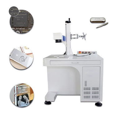 Maquina de Escritorio Marcadora de Fibra Laser para Metal 50W - SIGN COLOMBIA Plotter de corte