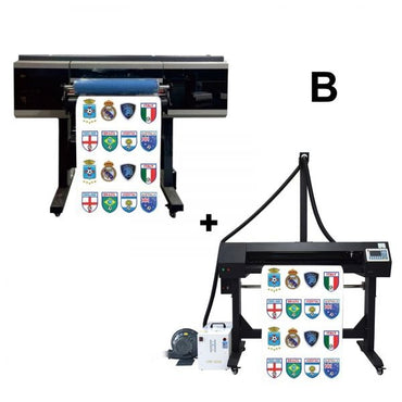 Impresora Efecto 3D DTF UV para Ropa - SIGN COLOMBIA Plotter de corte