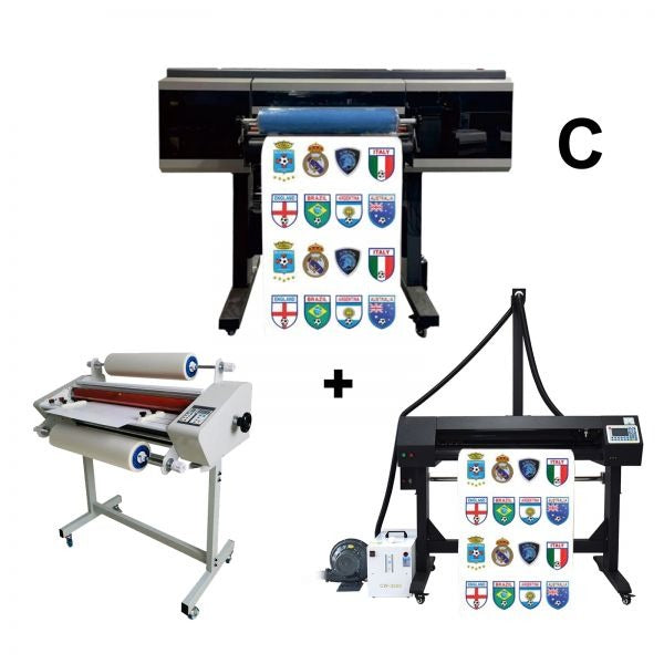Impresora Efecto 3D DTF UV para Ropa - SIGN COLOMBIA Plotter de corte