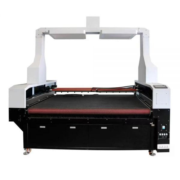 Máquina cortadora láser de tela con cámara CCD de 2 cabezales FM1816/1918/1822/1827 - SIGN COLOMBIA Plotter de corte