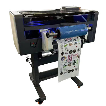 Impresora UV DTF 30cm de 300A con 3 cabezales XP600 - SIGN COLOMBIA Plotter de corte
