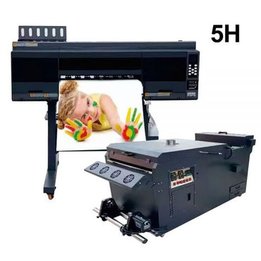 Agitador y secador de polvo para impresora DTF 650E i3200A1 - SIGN COLOMBIA Plotter de corte