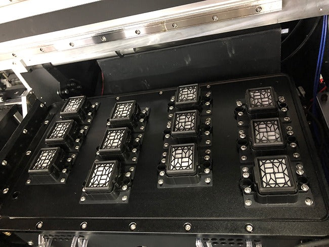 Impresora de sublimación de 1,9 m para tejidos de fibra, 12 cabezales Epson I3200A1 - SIGN COLOMBIA Plotter de corte