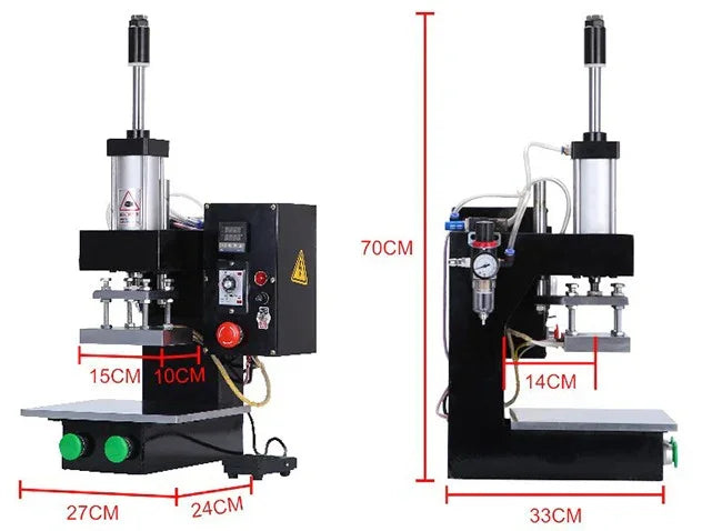 Máquina Estampadora Automática Neumática En Caliente - SIGN COLOMBIA Plotter de corte