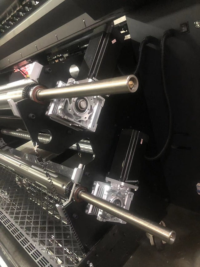Impresora de sublimación de 1,9 m para tejidos de fibra, 12 cabezales Epson I3200A1 - SIGN COLOMBIA Plotter de corte