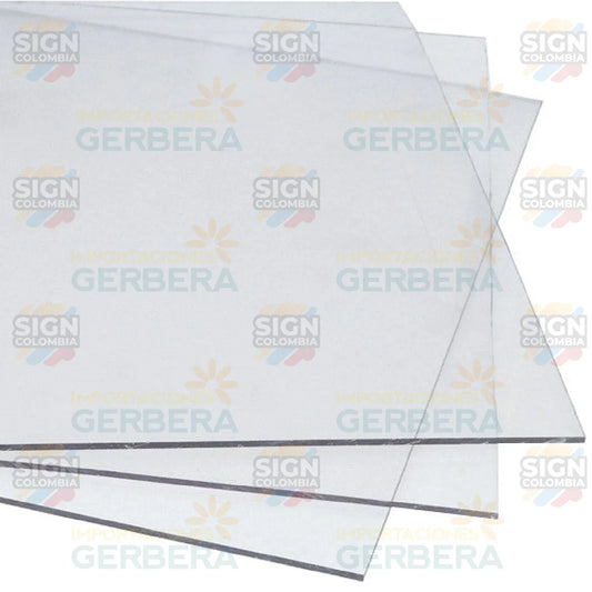 Acrílico transparente 1.25x1.85m - SIGN COLOMBIA Plotter de corte