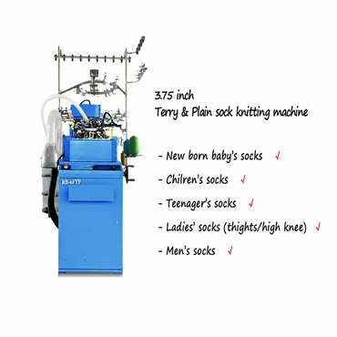 Máquina de tejer calcetines RB-6FTP | Computerized Sock Knitting Machine