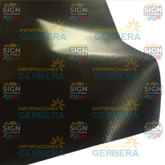 Lona Banner Mate Reverso Negro 13oz 380g - SIGN COLOMBIA Plotter de corte