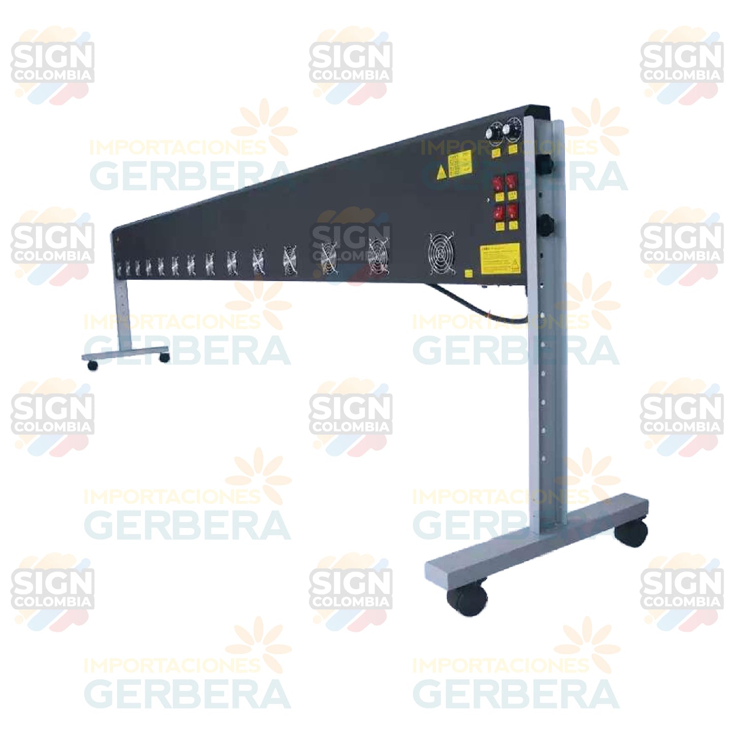 Secador / Ventilador de impresión gran formato - SIGN COLOMBIA Plotter de corte