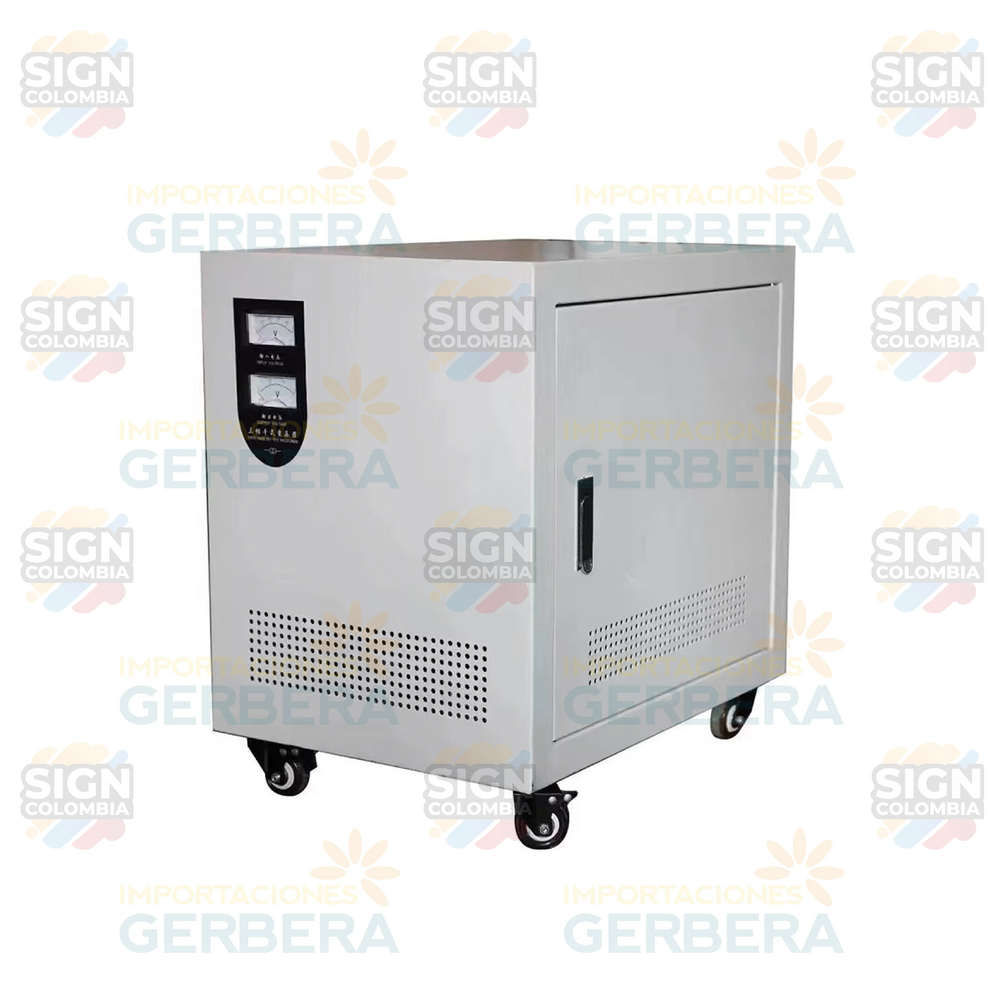 Transformador / Regulador automático de 60/80KW de 220VAC a 380VAC 5G - SIGN COLOMBIA Plotter de corte