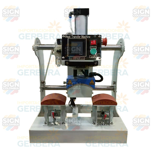 Termofijadora para gorras de 2 estaciones - SIGN COLOMBIA Plotter de corte