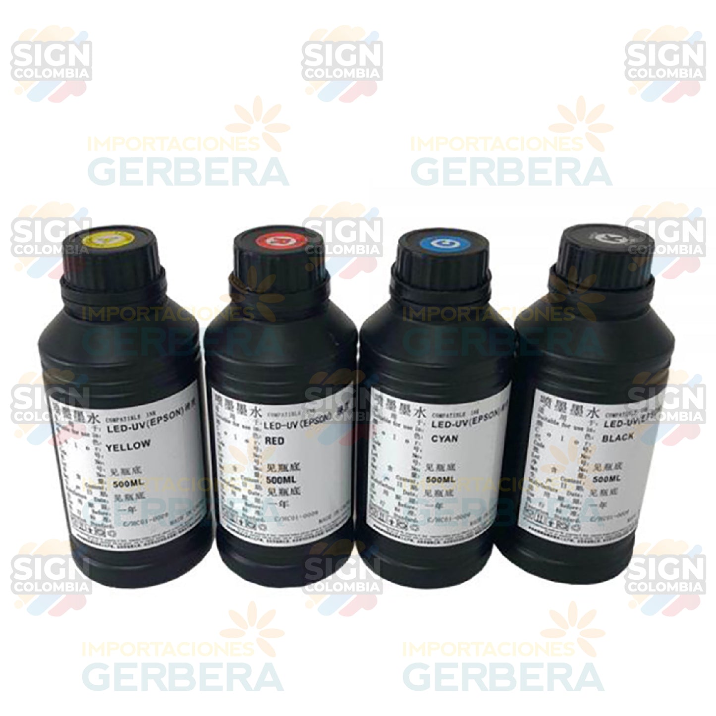 Tintas UV 500ml - SIGN COLOMBIA Plotter de corte