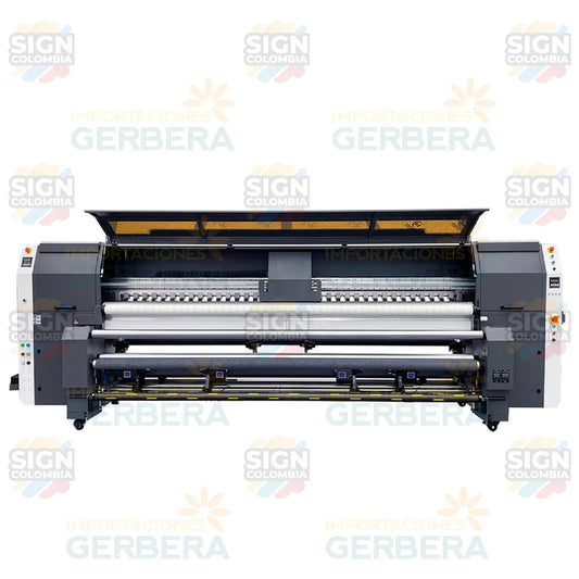 Impresora UV de rollo a rollo de 3,2 m con 4/8 cabezales - SIGN COLOMBIA Plotter de corte