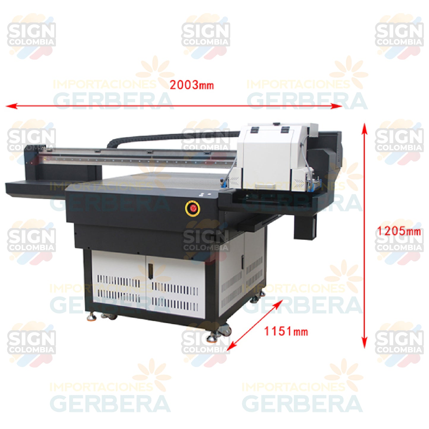 Impresora UV de 90x60 con 3/4 cabezales Epson i3200U/XP600 - SIGN COLOMBIA Plotter de corte