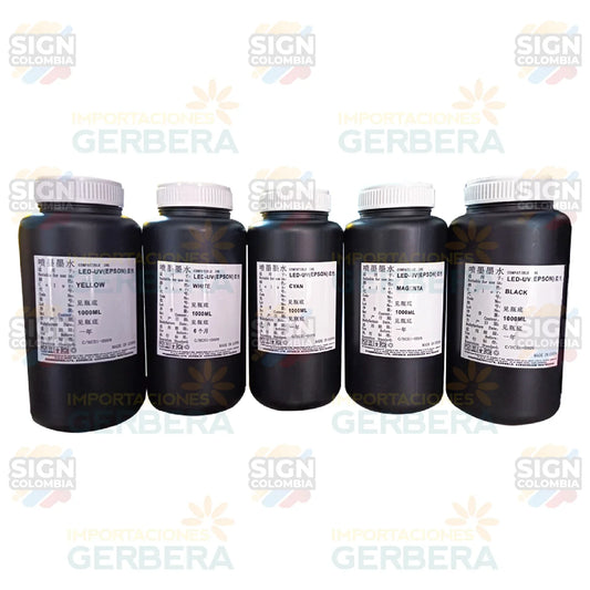 Tinta UV suave 1L - SIGN COLOMBIA Plotter de corte