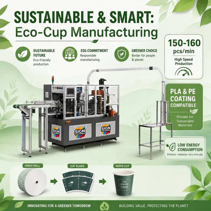 Máquina automática para fabricar vasos de papel GD-180
