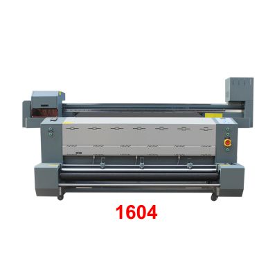 Impresora digital de banderas de gran formato con impresión directa sobre tela de 1,6 m/2,1 m/3,2 m y cabezal de impresión Epson 3200 de 2/4"