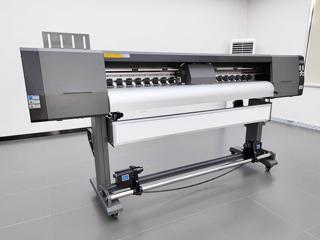 Impresora de inyección de tinta UV rollo a rollo de 1,8 m con 2 cabezales de impresión Epson I3200U