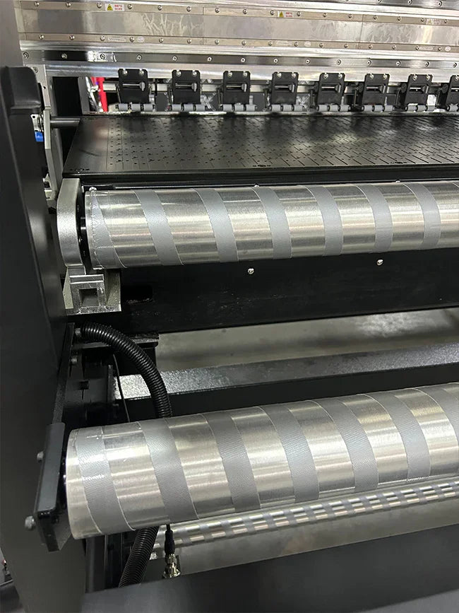 Impresora de sublimación industrial de 1,9m para tejidos de fibra con 24 cabezales Epson I3200A1 - SIGN COLOMBIA Plotter de corte