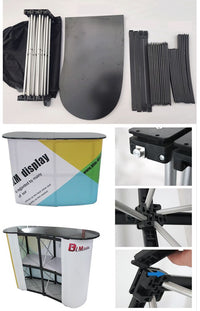 Mesa de promoción POP UP 2X2 - SIGN COLOMBIA Plotter de corte
