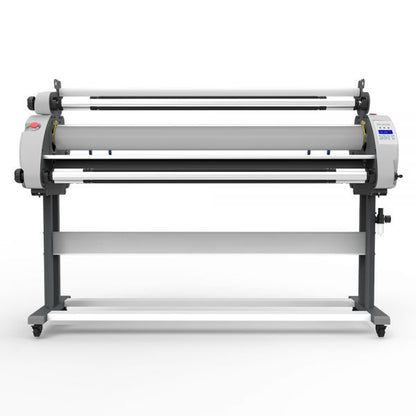 Máquina laminadora neumática totalmente automática de 1600 mm para películas liner y sin liner, con función de corte