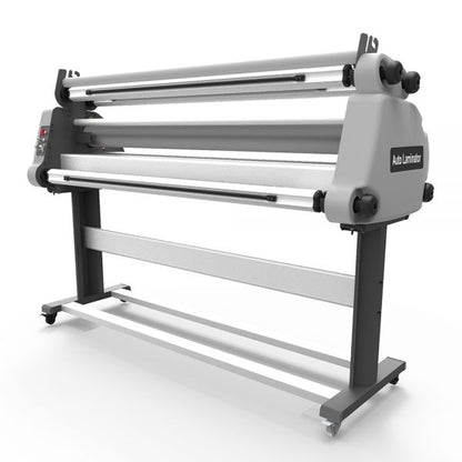 Máquina laminadora neumática totalmente automática de 1600 mm para películas liner y sin liner, con función de corte