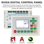 Máquina cortadora y grabadora láser CO2 100w 90x60 - SIGN COLOMBIA Plotter de corte