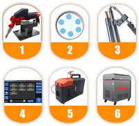 Máquina de soldadura láser portátil de 1500 W/2000 W/3000 W - SIGN COLOMBIA Plotter de corte