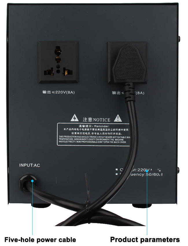 Transformador / Regulador de voltaje automático de 3/5KW 220VAC - SIGN COLOMBIA Plotter de corte