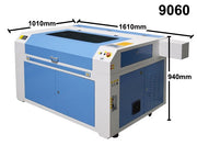 Máquina cortadora y grabadora láser CO2 100w 90x60 - SIGN COLOMBIA Plotter de corte