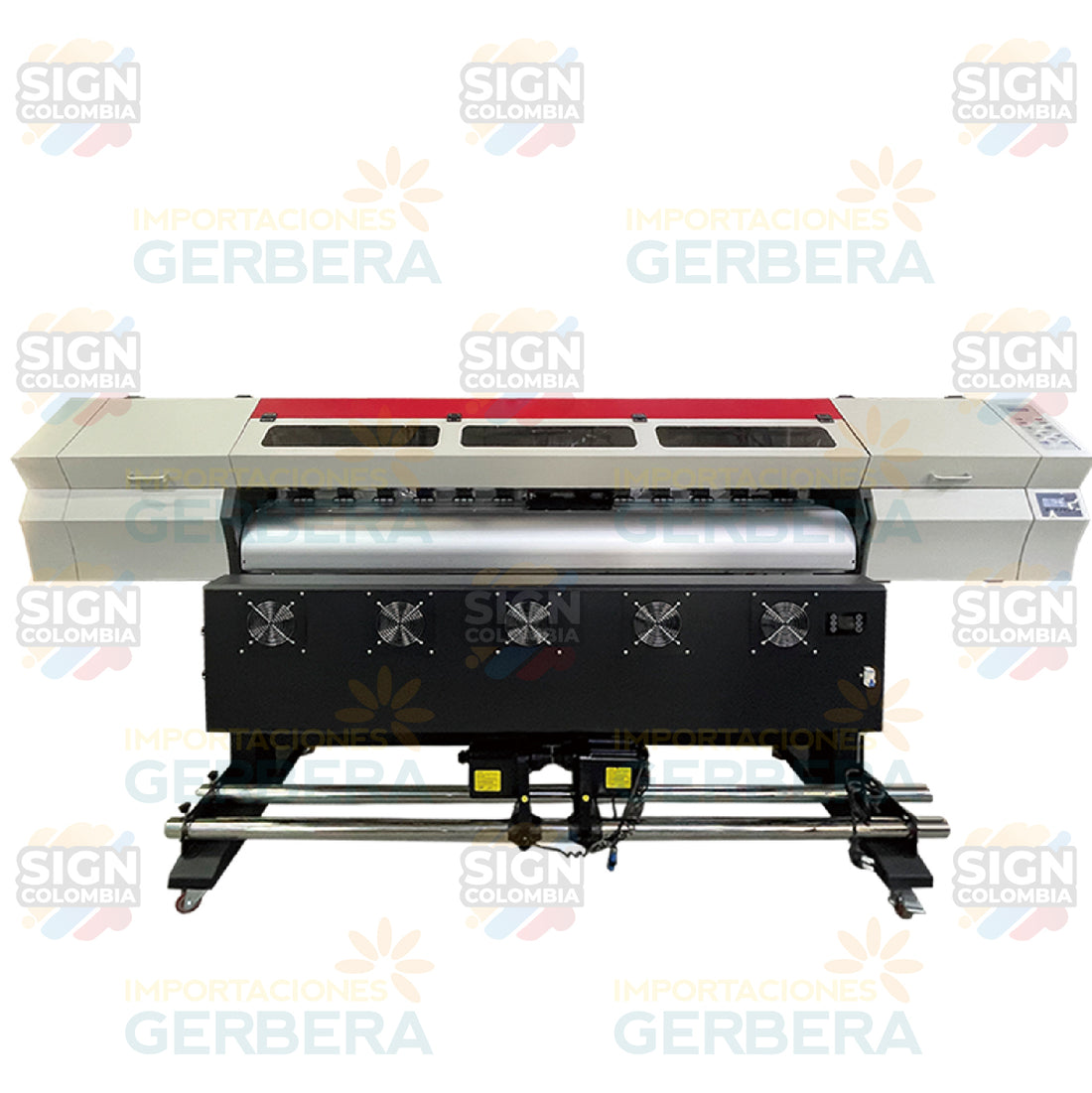 Plotter- Impresora eco solvente de 1,8 m con 4 cabezales de impresión Epson I3200E - SIGN COLOMBIA Plotter de corte