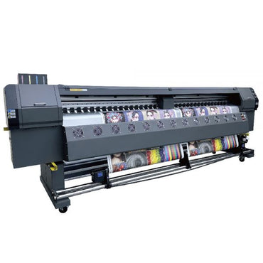 Impresora de inyección de tinta UV GT302 de rollo a rollo de 3,2 m con 2 cabezales de impresión Epson