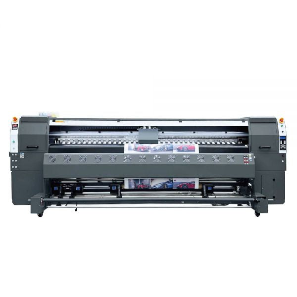 Impresora de inyección de tinta UV GT3204 de rollo a rollo de 3,2 m con 4 cabezales de impresión Epson