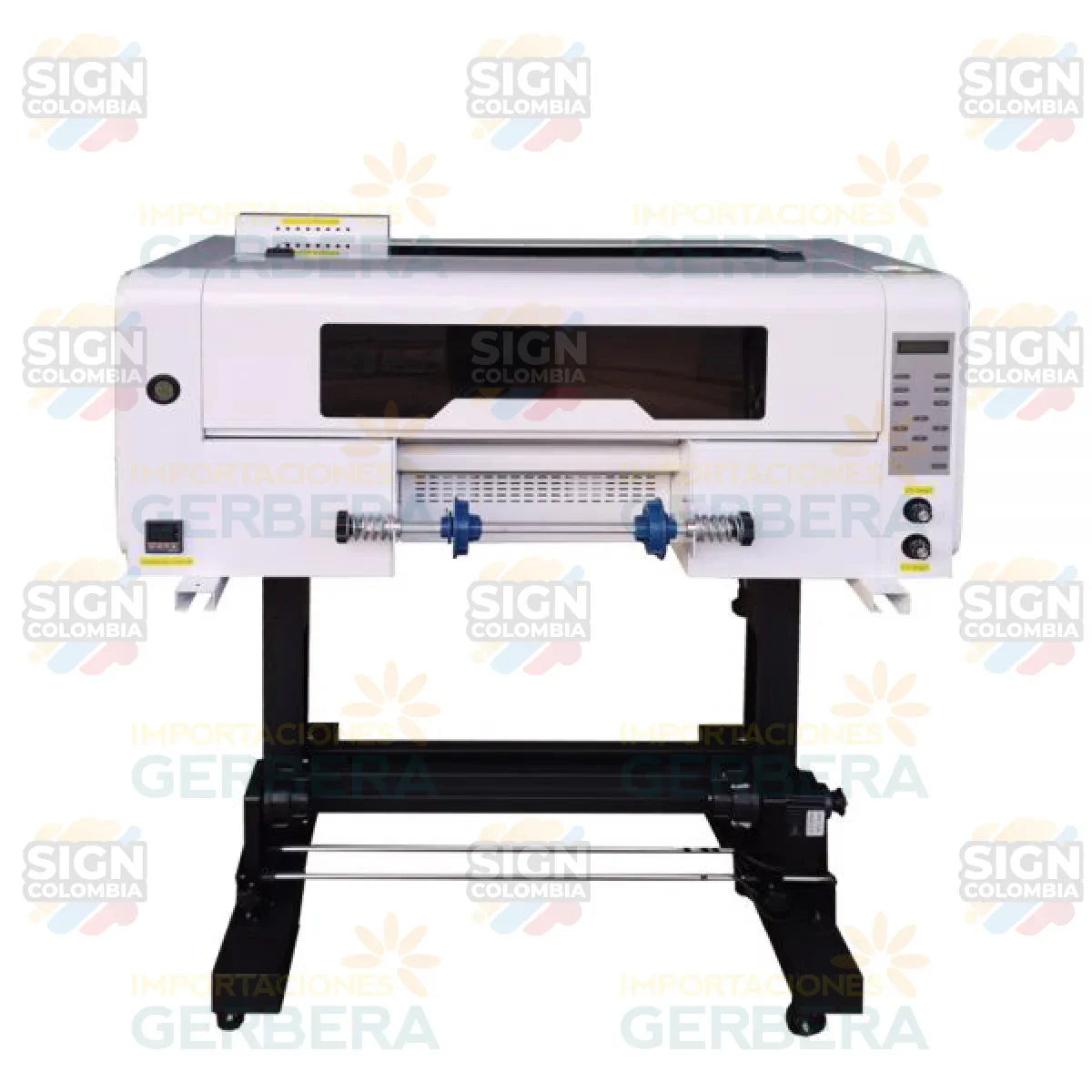 Impresora UV DTF 30cm 300B con 3 cabezales XP600 - SIGN COLOMBIA Plotter de corte