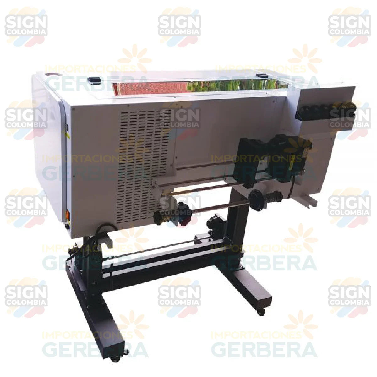 Impresora UV DTF 30cm 300B con 3 cabezales XP600 - SIGN COLOMBIA Plotter de corte