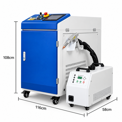 Máquina de Soldadura Láser Portátil 4 en 1 2000W