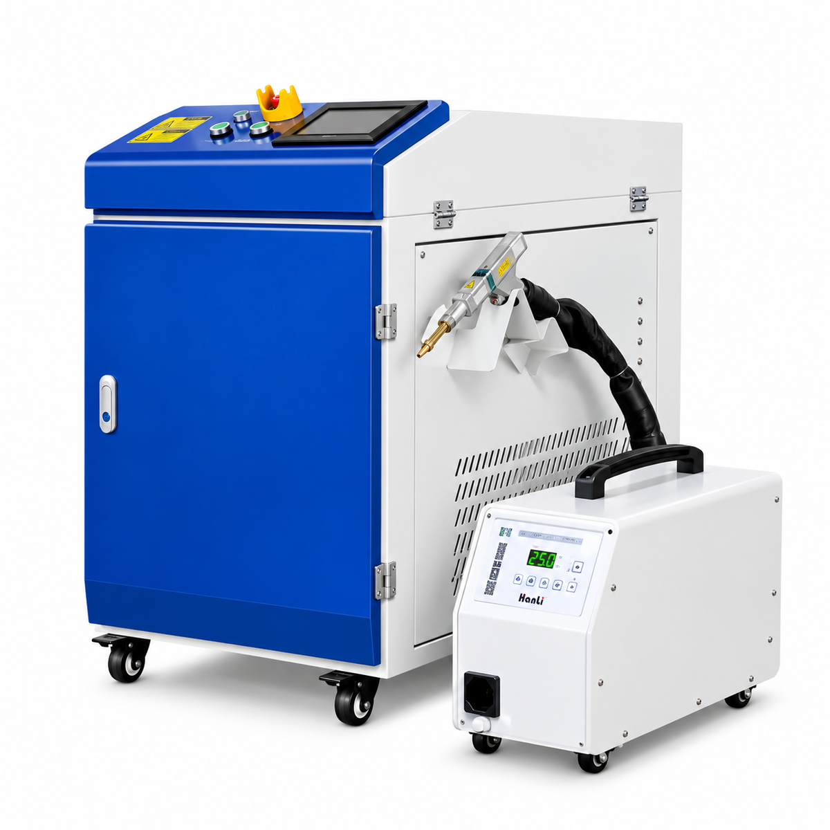 Máquina de Soldadura Láser Portátil 4 en 1 2000W