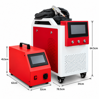 Máquina de Soldadura Láser Portátil 5 en 1 2000W