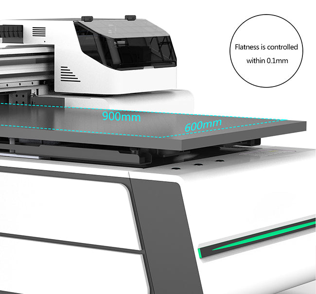 Impresora UV 60*90 con 3 cabezales de impresión Epson I1600-U1