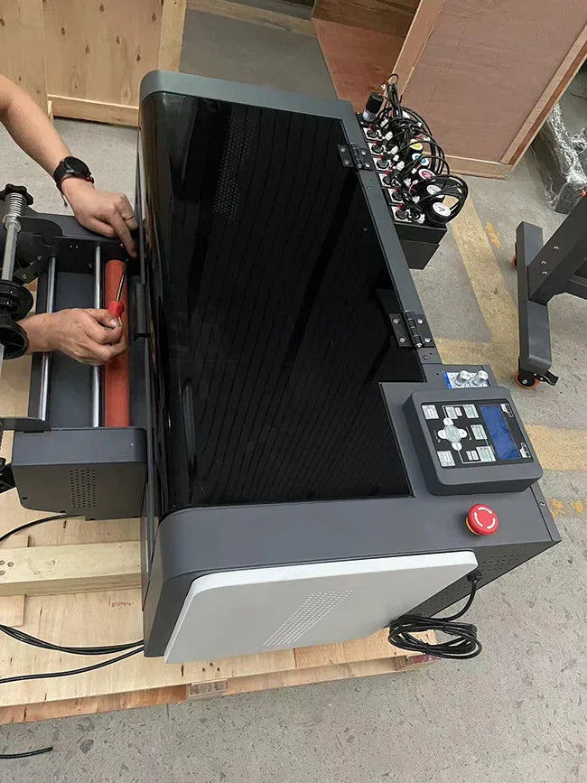 Impresora UV DTF 30cm de 300A con 3 cabezales XP600 - SIGN COLOMBIA Plotter de corte