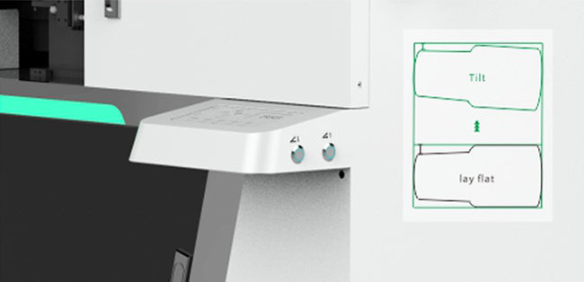 Impresora digital de inyección de tinta UV de alta velocidad para tazas térmicas con cabezal de impresión XAAR 1201 de 3 piezas