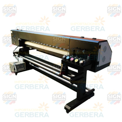 Impresora UV 1900 Con Doble Cabezal I3200U
