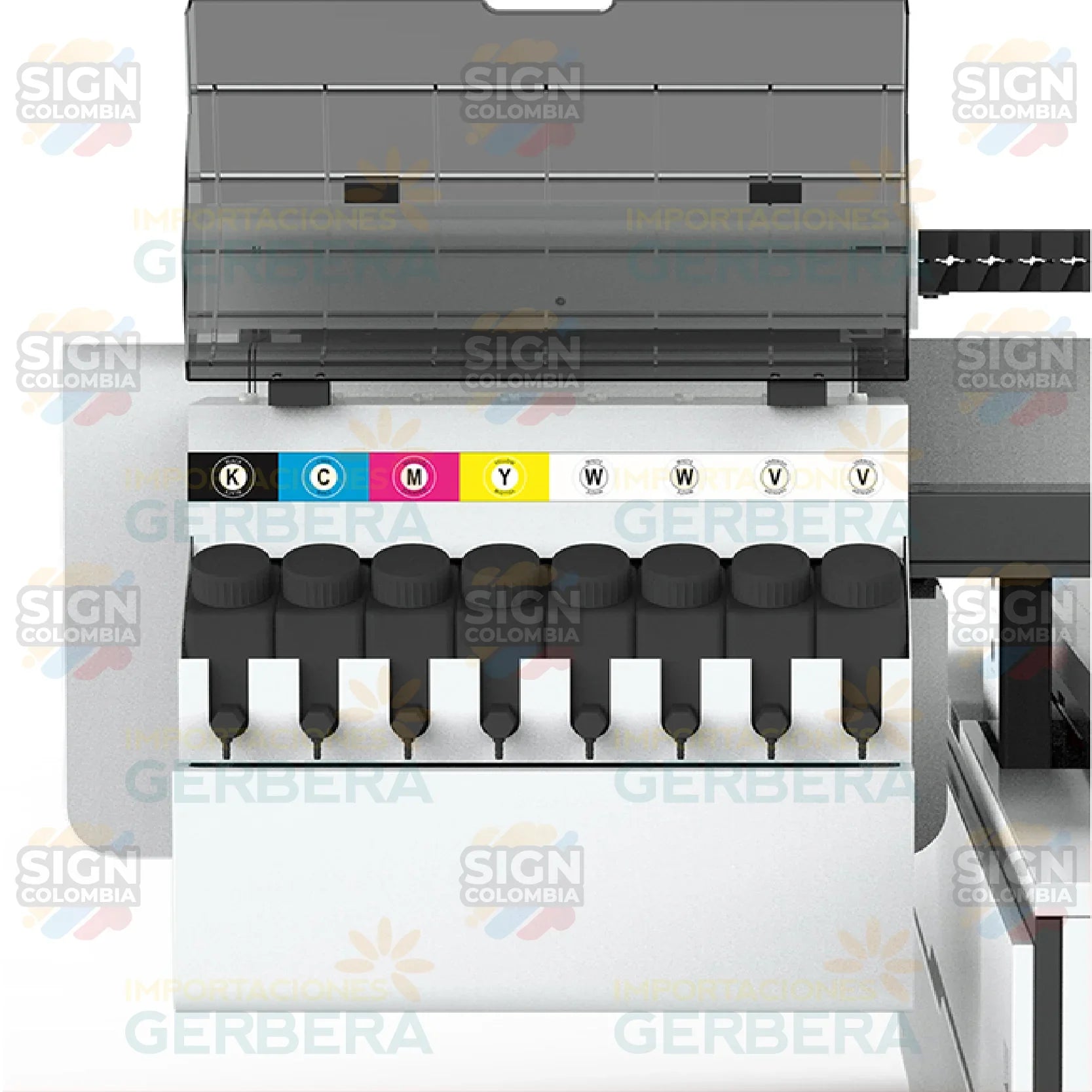 Impresora UV con 3 cabezales Epson I1600-U1 de 60x90 - SIGN COLOMBIA Plotter de corte