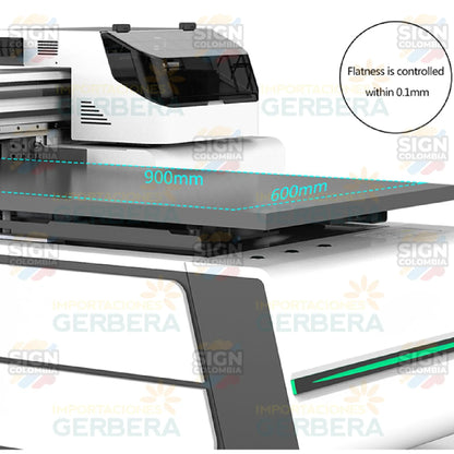 Impresora UV con 3 cabezales Epson I1600-U1 de 60x90 - SIGN COLOMBIA Plotter de corte