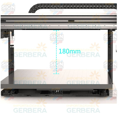 Impresora UV con 3 cabezales Epson I1600-U1 de 60x90 - SIGN COLOMBIA Plotter de corte