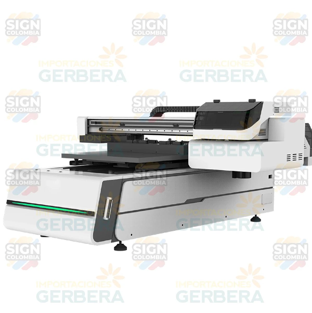Impresora UV con 3 cabezales Epson I1600-U1 de 60x90 - SIGN COLOMBIA Plotter de corte
