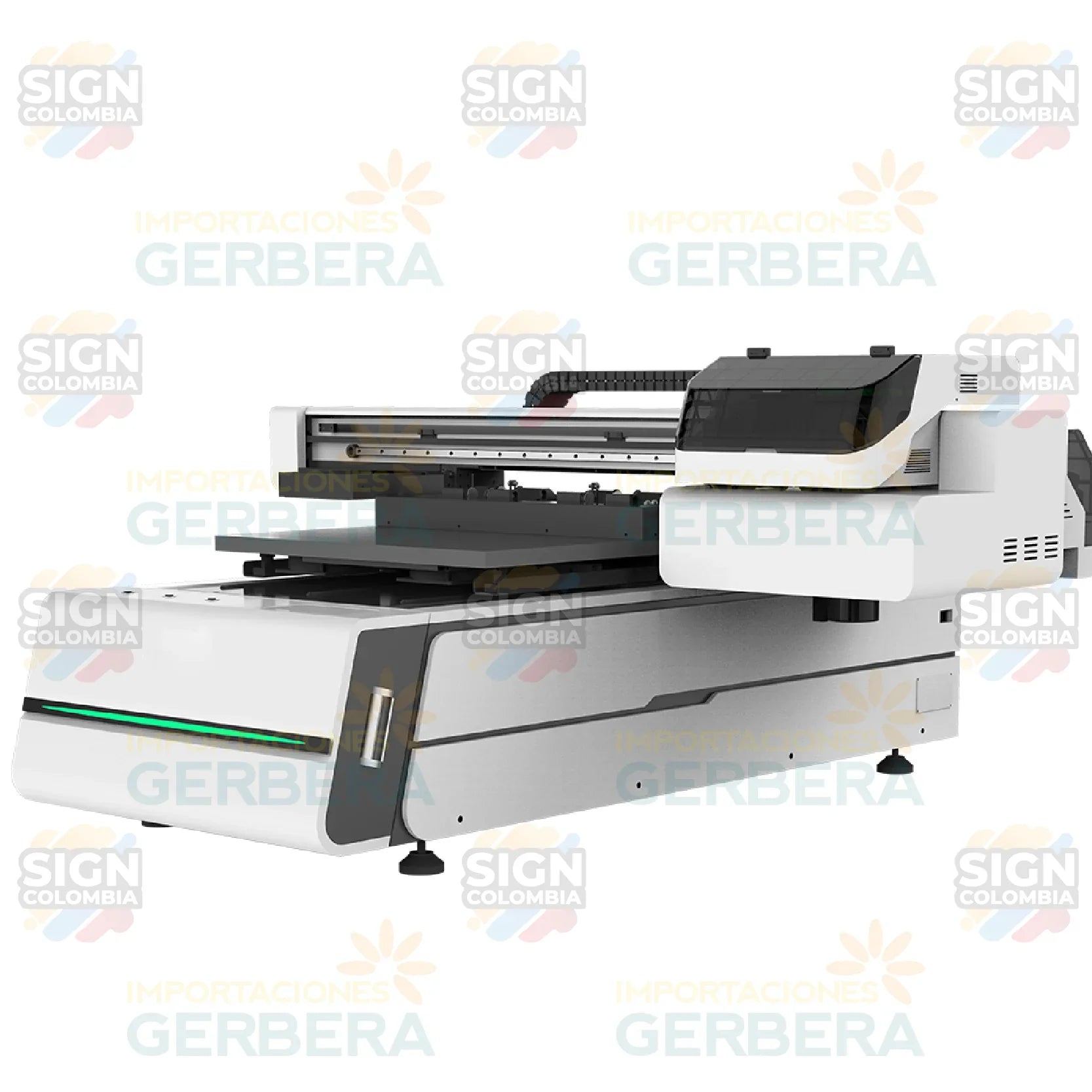 Impresora UV con 3 cabezales Epson I1600-U1 de 60x90 - SIGN COLOMBIA Plotter de corte